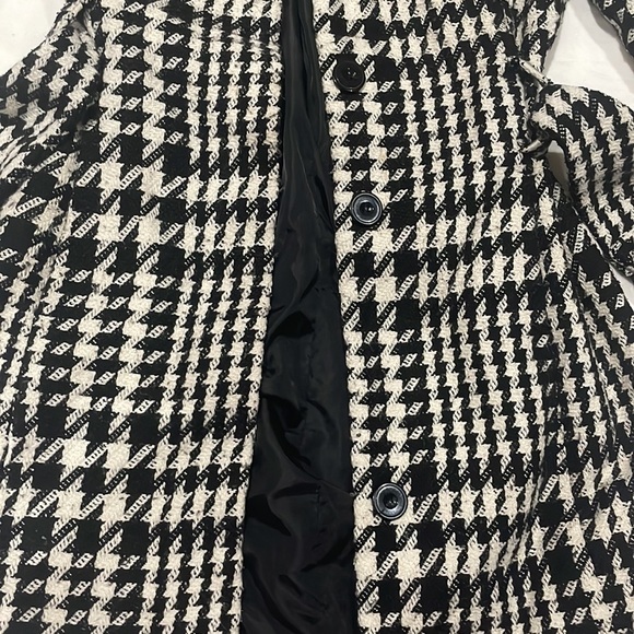 Costa Blanca Houndstooth Wool Blend Coat - Picture 4 of 6